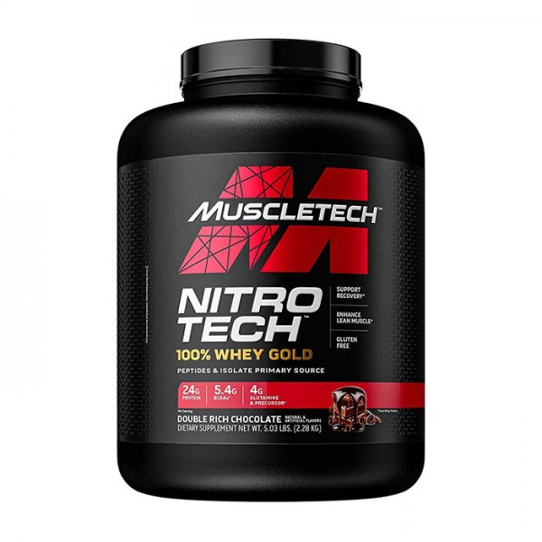Nitro-Tech 100% Whey Gold 5lb Nitro-Tech 100% Whey Gold 5lb