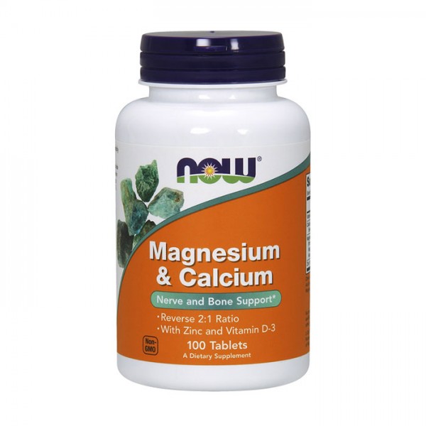 Magnesium & Calcium with Zinc and D3 100 tabs Magnesium & Calcium with Zinc and D3 100 tabs