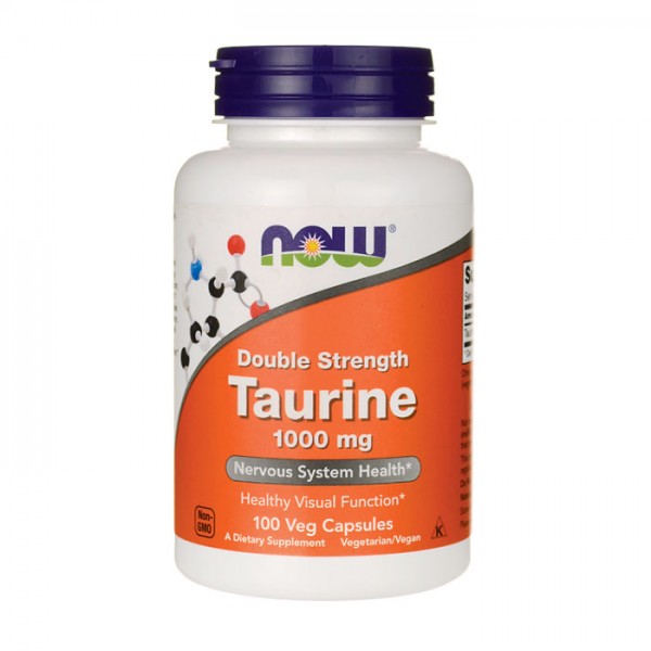 Taurine Double Strength 1000mg 100 vcaps