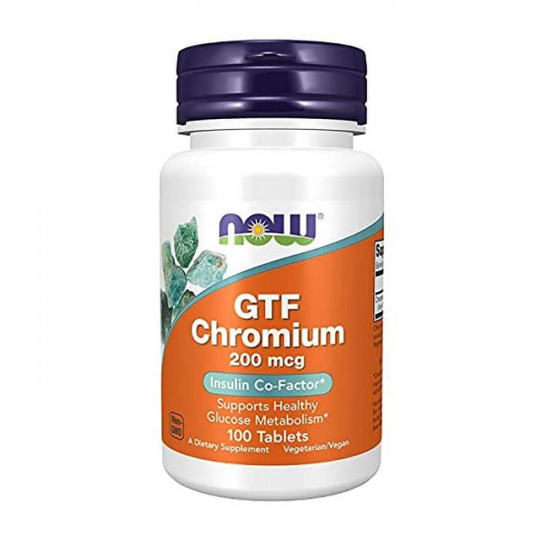 GTF Chromium 200mg 100 Tablets