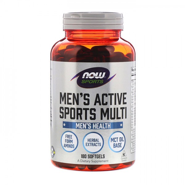 Men's  Active Sports Multi 180 softgels