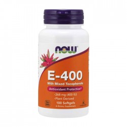 Vitamin E-400 With Mixed Tocopherols 100 softgels