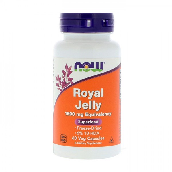Royal Jelly 1500mg, 60 vcaps