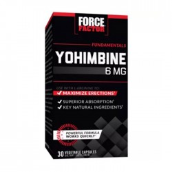 Yohimbine HCL 6mg 30 caps