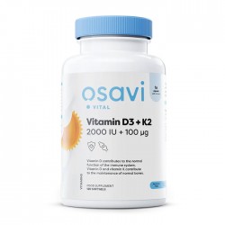 Vitamin D3+K2 120 softgels