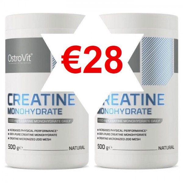 Creatine Monohydrate 500g+500g Creatine Monohydrate 500g+500g