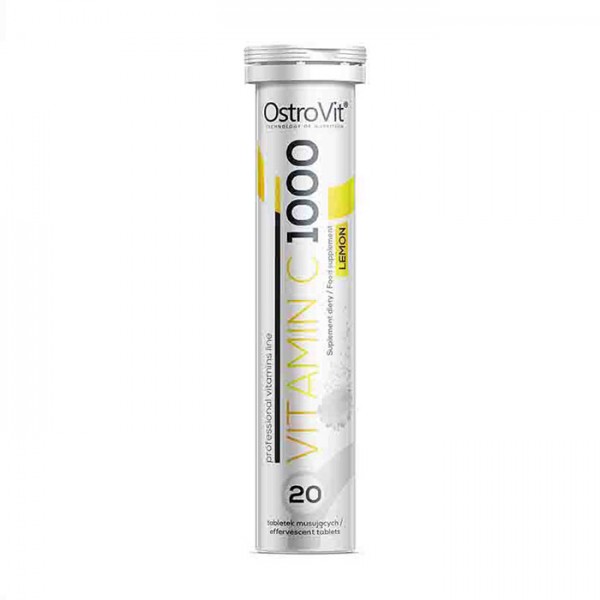 Vitamin C 1000mg 20 effervescent tablets