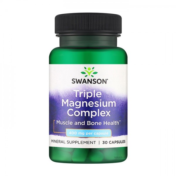 Triple Magnesium Complex 400mg 30 caps
